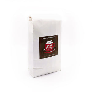 Bag of LTC House Blend coffee at Lambertville Trading Company
