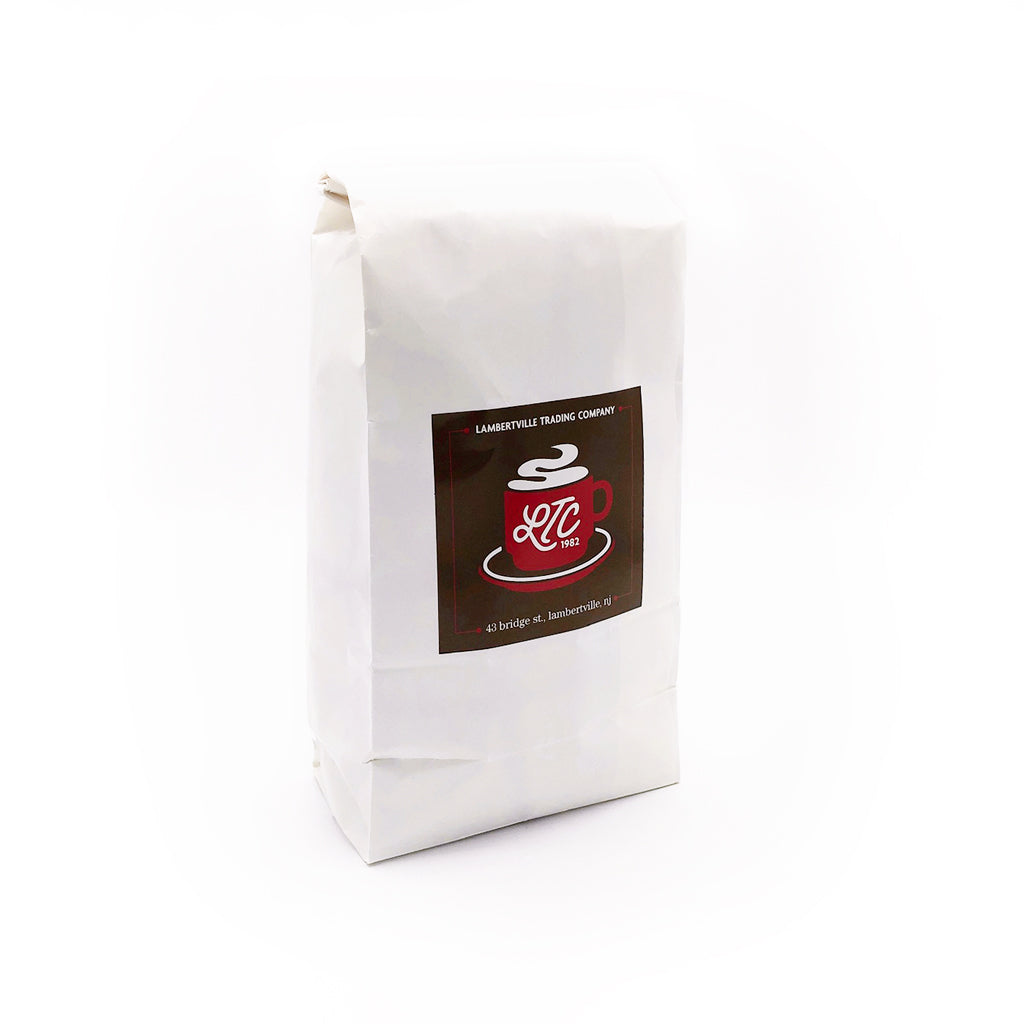 Bag of Sumatra Mandheling coffee at Lambertville Trading Company