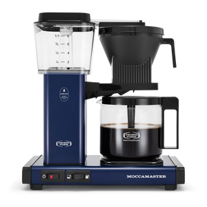 Moccamaster KBGV coffee brewer in Midnight Blue