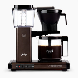 Moccamaster KBGV coffee brewer in Dutch Cocoa