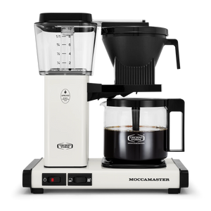 Moccamaster KBGV coffee brewer in Off White
