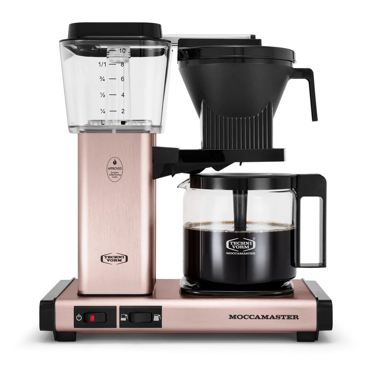 Moccamaster KBGV coffee brewer in Rose Gold