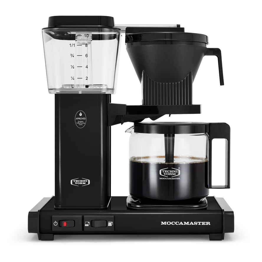 Moccamaster KBGV coffee brewer in Black