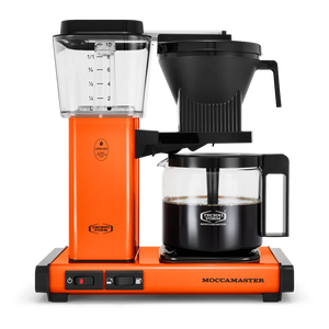 Moccamaster KBGV coffee brewer in Orange