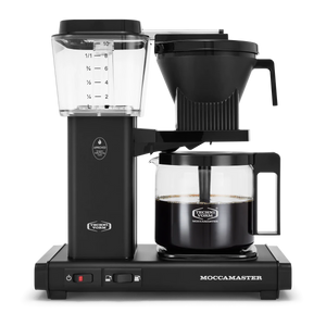 Moccamaster KBGV coffee brewer in Matte Black